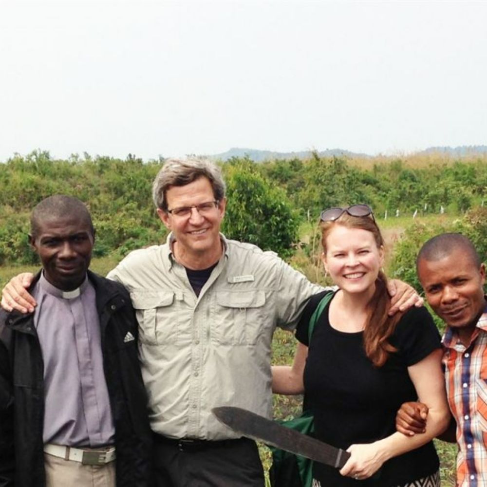 Photo of staff on a field trip