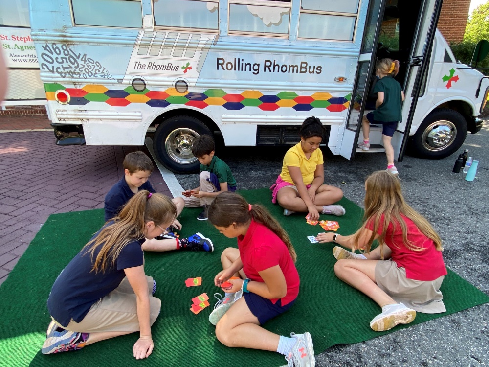 Rolling Rhombus Math service field trips